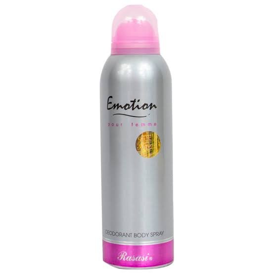 اسبرای ایموشن حريمي معطر و مزيل للعرق من رصاصي