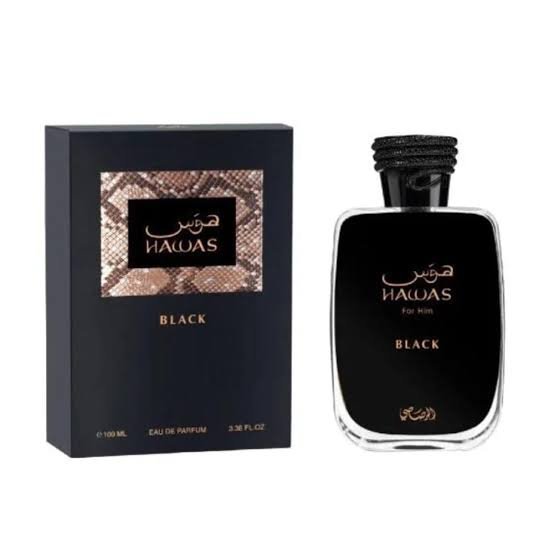 هوس بلاك رجالي 100 HAWAS BLACK FOR HIM