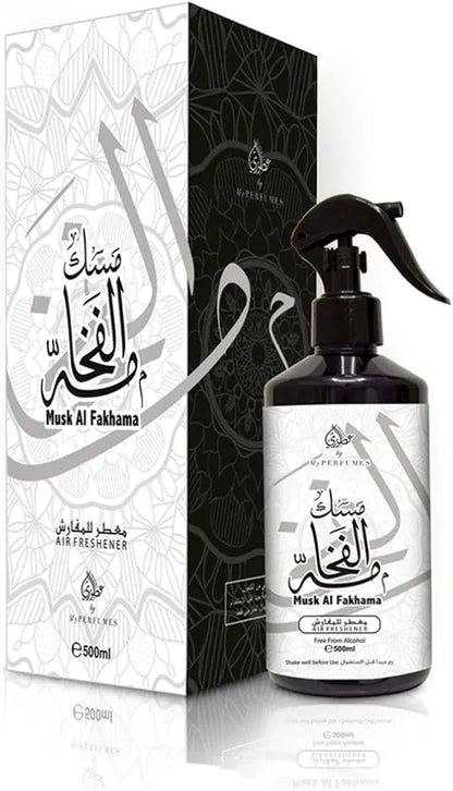 مسك الفخامة معطر جو و مفارش من شركة عطوري الإماراتية