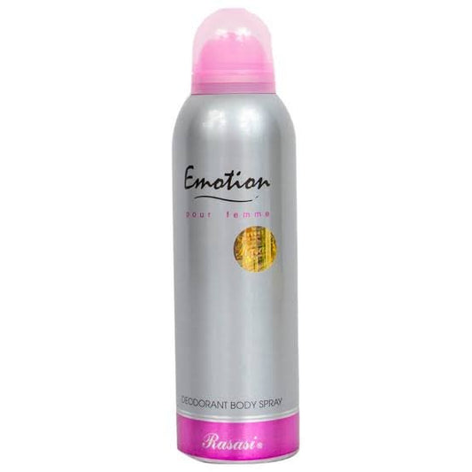 اسبرای ایموشن حريمي معطر و مزيل للعرق من رصاصي