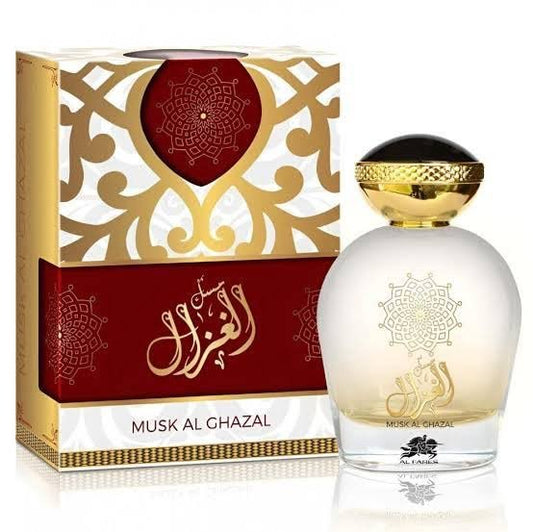 Musk Al Ghazal New Edition - عطر مسك الغزال الفارس للعطور الامارتية -للجنسين - 100مل