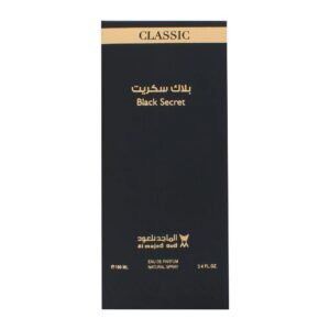 Black Secret Classic - 100 ml
عطر بلاك سيكرت كلاسيك - 100 مل